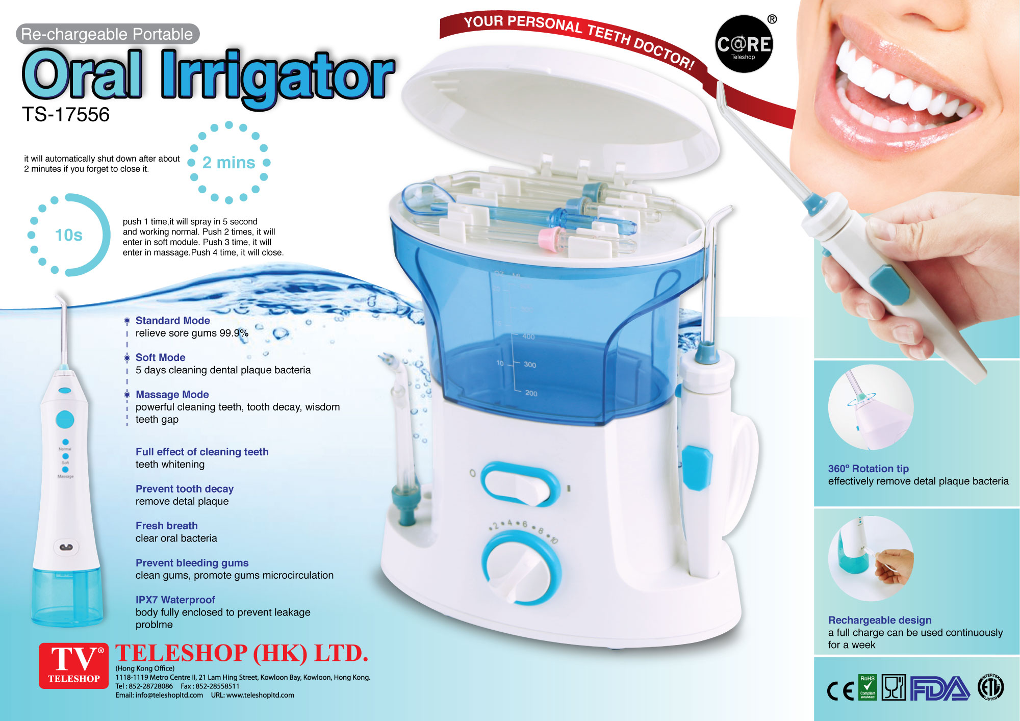 Oral Irrigator