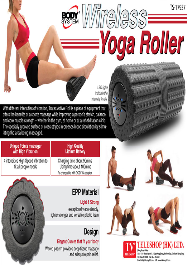Wireless Yoga Roller