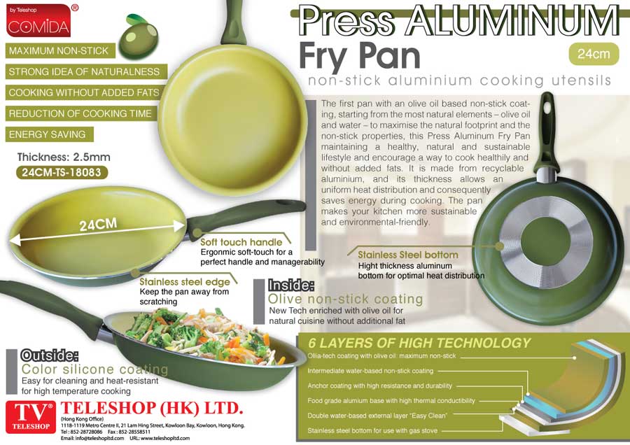 Press Aluminium Fry Pan