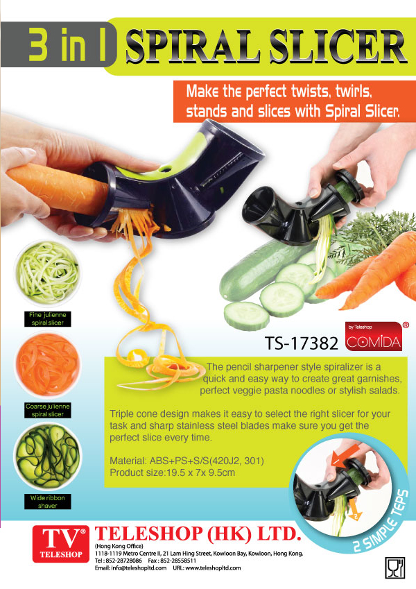 3 in 1 Spiral Slicer