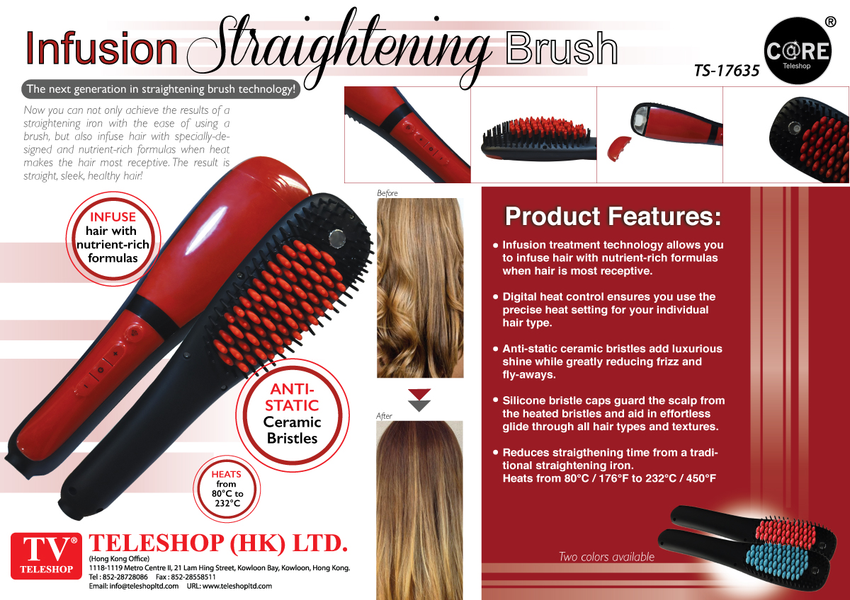 Infusion Straightening Brush